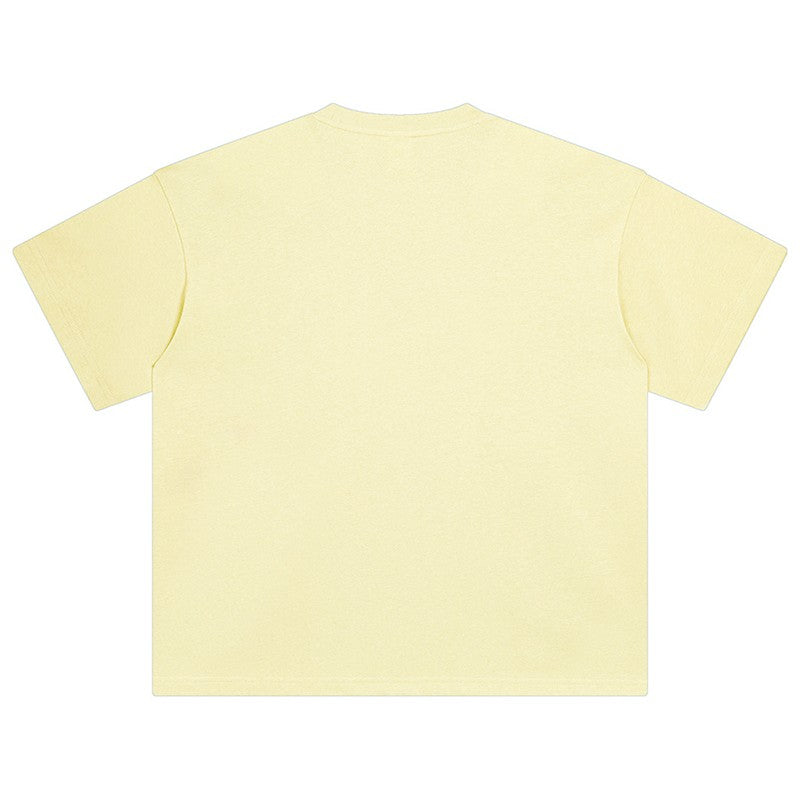 100 Heavy Weight Cotton T shirt For Men Women,Short Sleeve Plain Tops,Solid Oversized Tee Shirts,Quality Clothing 6.8oz 230gsm