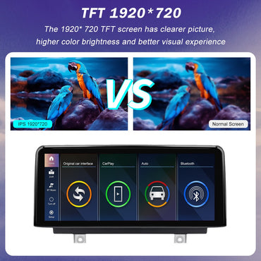 1920*720 Multimedia Touch Screen For BMW 1/2/3/4 Series F20/F21/F22/F30/F31/F33/F34/F36 Android Auto NBT System Wireless Carplay