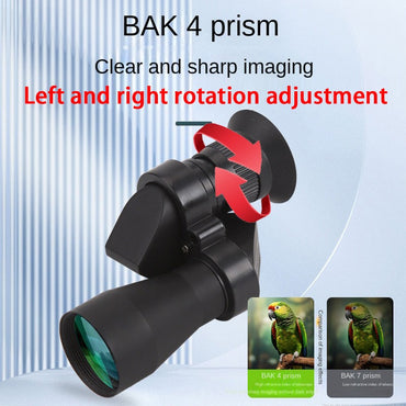 Portable High Definition Monocular Telescope with High Zoom for Hunting Camping Mountaineering and Outdoor Fishing Activities