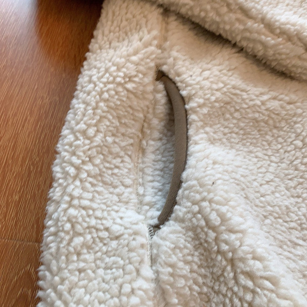 Motorcycle Outdoor Fleece Jacket For Men/Women Double Sided Fleece Thickened Plush Rider Cycling Suit Lamb Wool Windproof Jacket