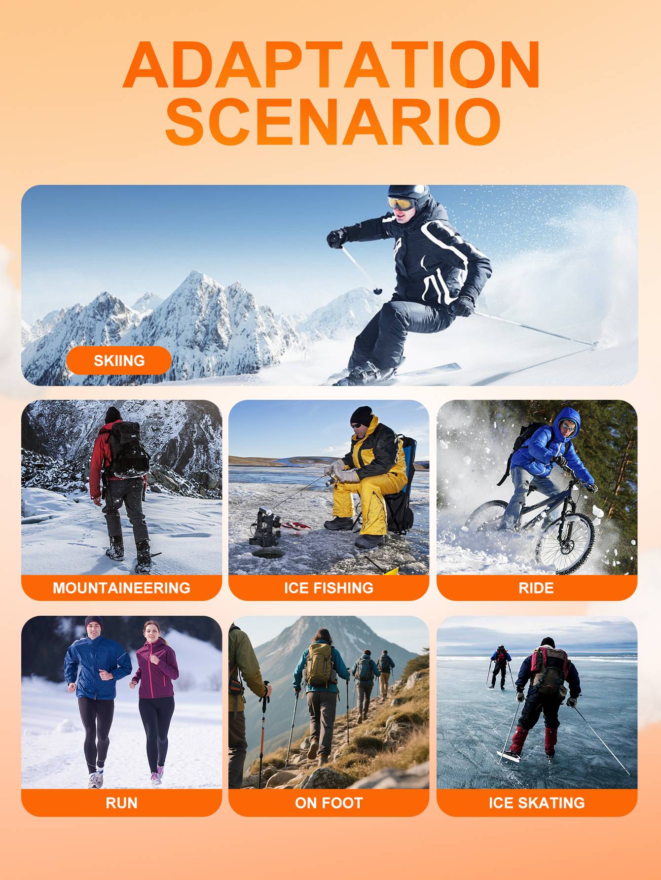 Esdy 1 Set Men's Winter Thermal Suit Outdoor Sports Thermal Underwear Tights Suit Winter Outdoor Hiking Coldproof Thermal Suit
