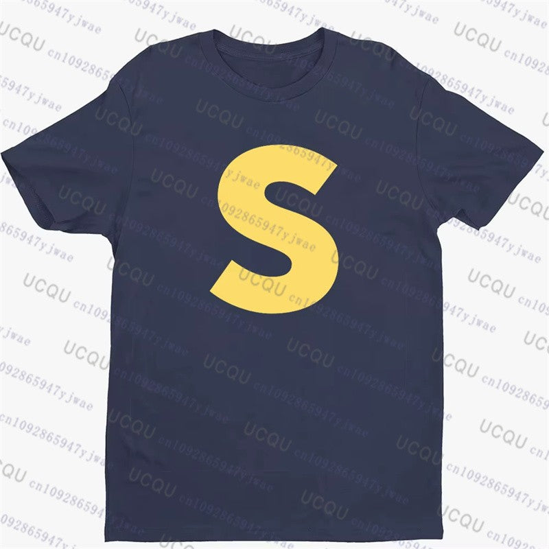 Alvin and The Chipmunks Cosplay Short Sleeve Tshirt Autumn Unisex S/P Movie Nerd Geek Anime Fashion Cotton Casual Pajama T-shirt