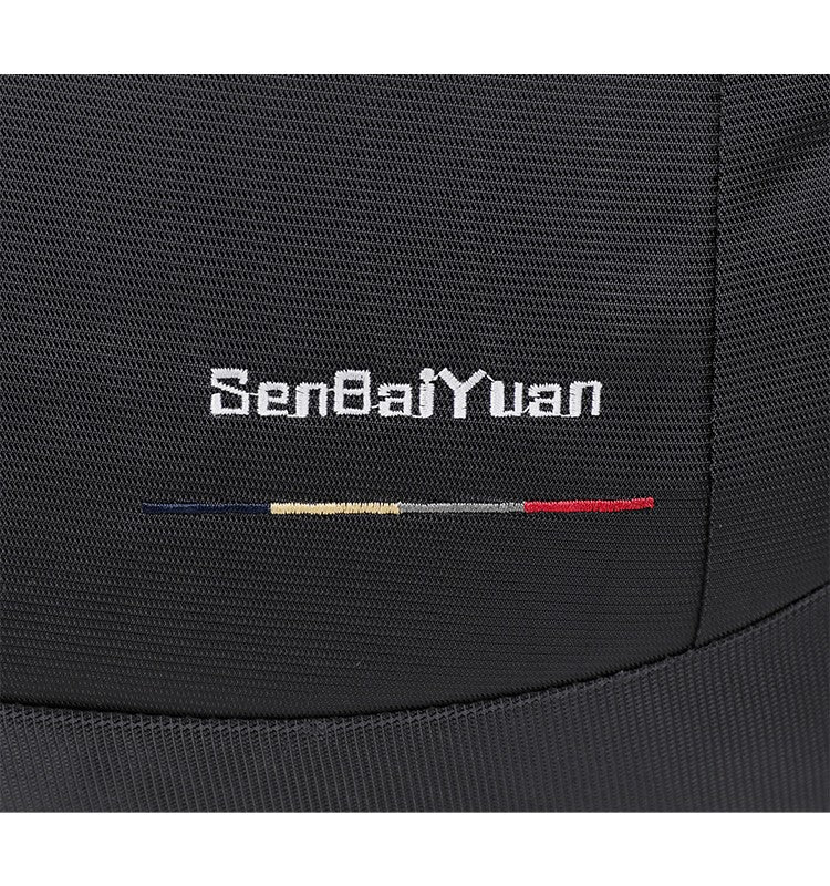 Spacious carry on backpack - adjustable shoulder straps, durable zipper closure, solid color design - perfect for travel, busine