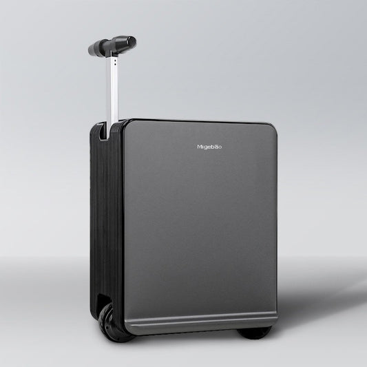 20-inch electric suitcase for commuting Speed can be Adjustable Wide-handle rolling suitcasedurable and large carry-on luggage