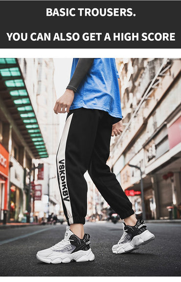 Man Increase the size Casual and fashionable shoes Anti-slip Wear-resistant Trend Sports shoes Lightweight Comfort Running shoes