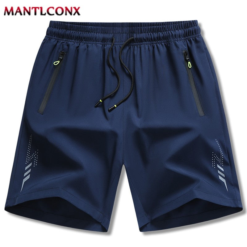 Summer New Men's Shorts Gym Fitness Quick Dry Running Sports Board Shorts Men Classic Joggers Bottom Black Short Pants Man M-4XL
