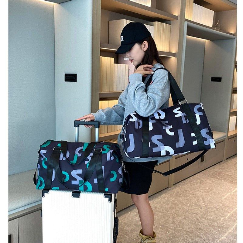 Sports and fitness bag, dry and wet separation, swimming bag, short distance storage, travel light luggage bag