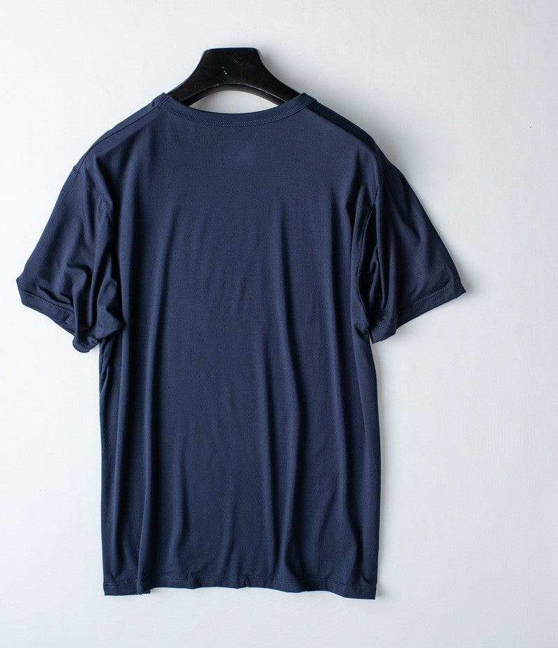 Modal Cotton Pajamas Suit Summer Men's Thin Loose Short-sleeved Shorts Nightwear Male Soft Breathable Homewear Sports Loungewear