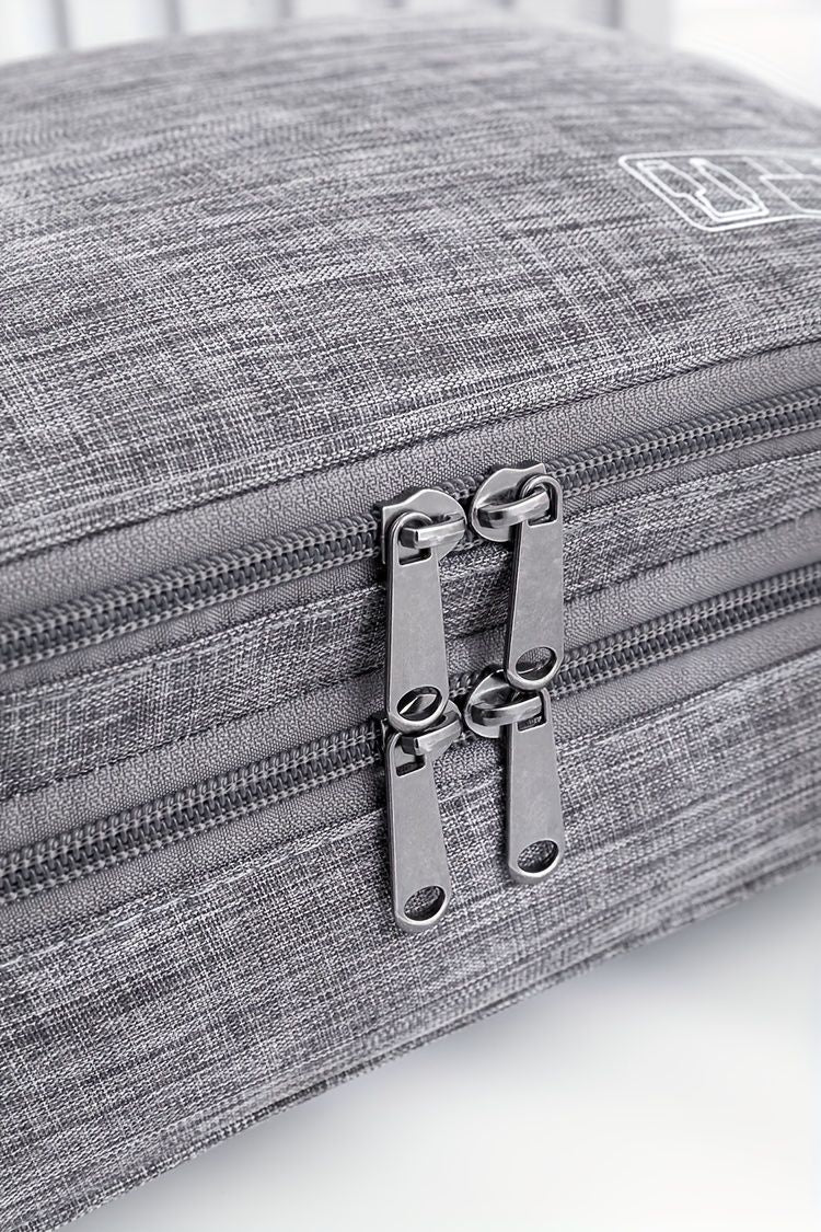 Single-layer / Three-layer Electronic Storage Pouch, Travel Cable Organizer Pouch, Portable Electronic Accessories Bag, Portable