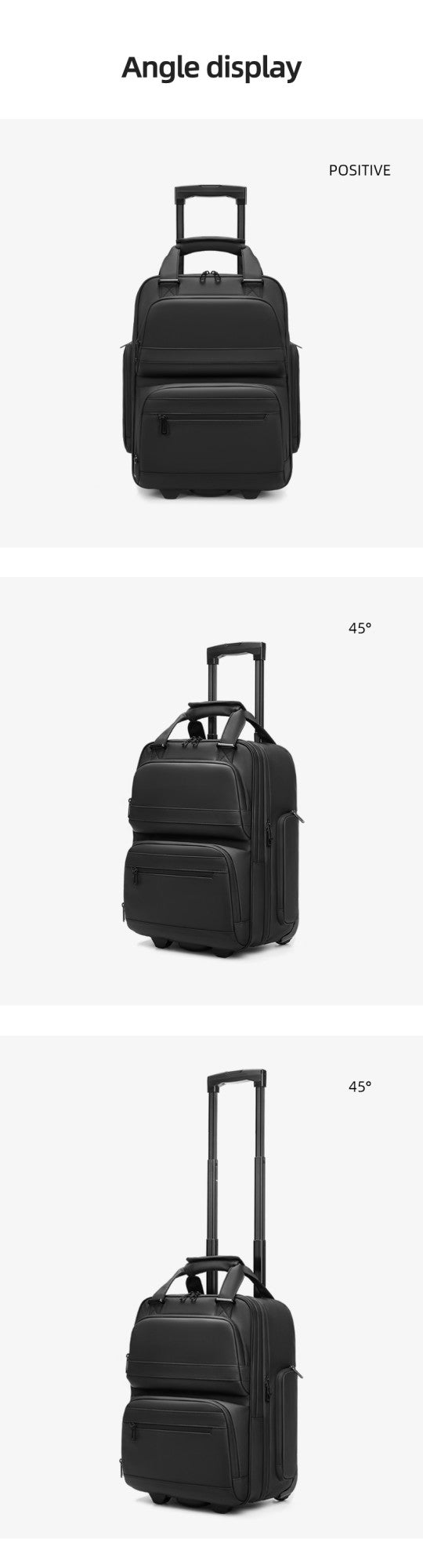 Mochilas de viagem com rodinhas para homens, mochilas executivas, mochila à prova d'água com rodinhas, bagagem de bordo, bolsas de rodinhas para embarque