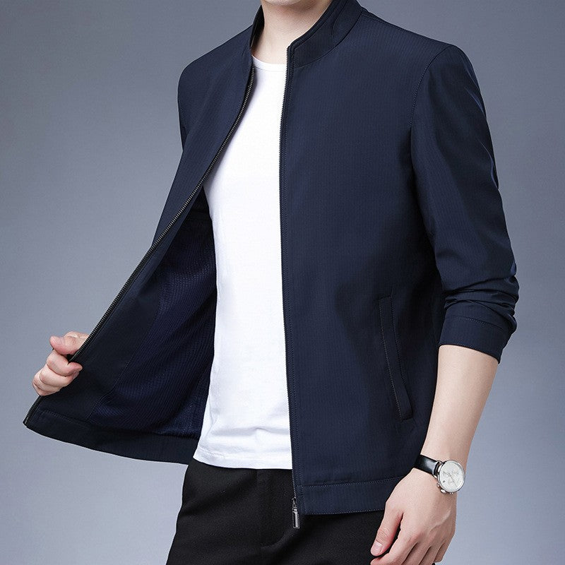 Newest Spring Jacket Men Casual Jacket Zipper Pocket Bomber Jacket Men's Jackets Slim Fit Luxury Baseball Coats L-3XL Outerwear
