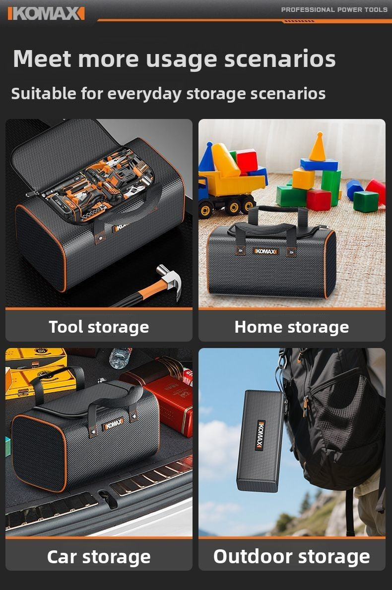 Tool Bag Oxford Cloth Portable Storage Bag, Professional Electrician and Carpenter Repair, Home Storage, HandBag