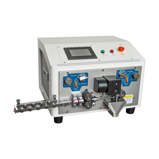 Automatic Computer cable Cutting and stripping Machine Sheathed Wire Cutting And Stripper Machine English Version
