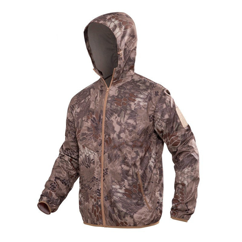 2025 New Thin Army Military Jackets Lightweight Quick Dry Windbreaker Jacket Summer Waterproof Tactical Skin Jacket Raincoat Men