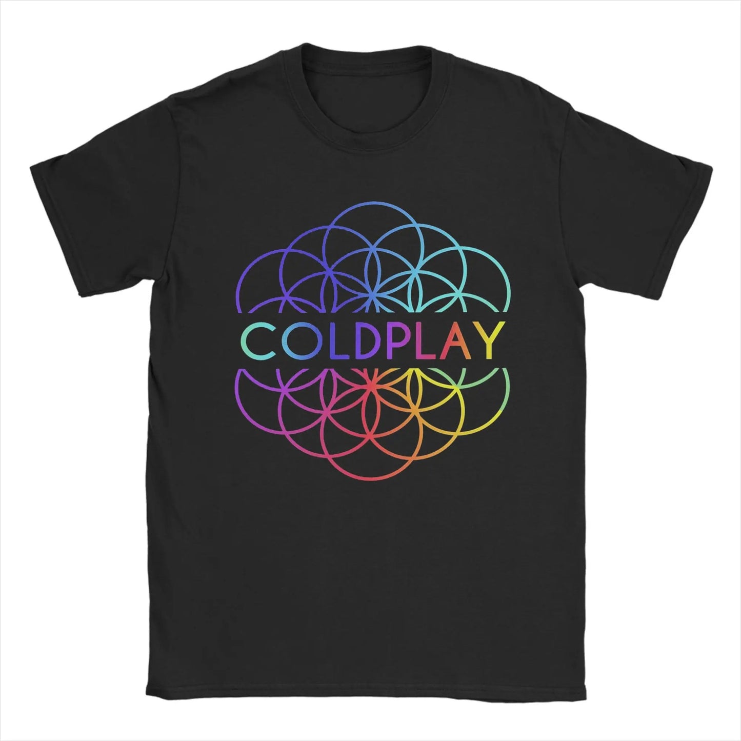 Cold-playED Graphic Printing T Shirt Men Women 2025 Tour 100% Tee Shirt Clothes