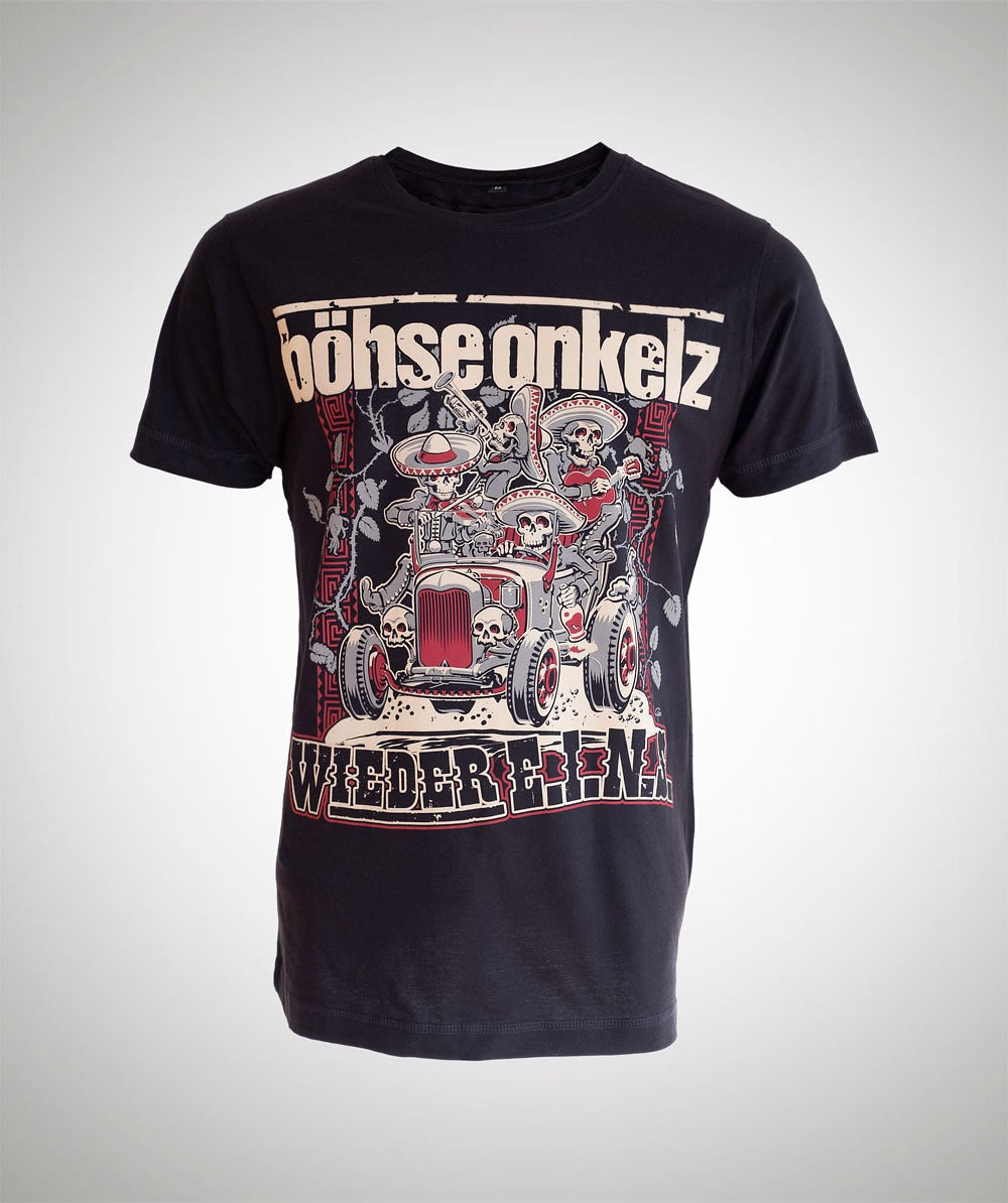 German Band Böhse Onkelz World Tourt T-shirt Women Men Oversized Street Y2K Short Sleeve Tee Hip Hop Casual Cotton Male Clothing