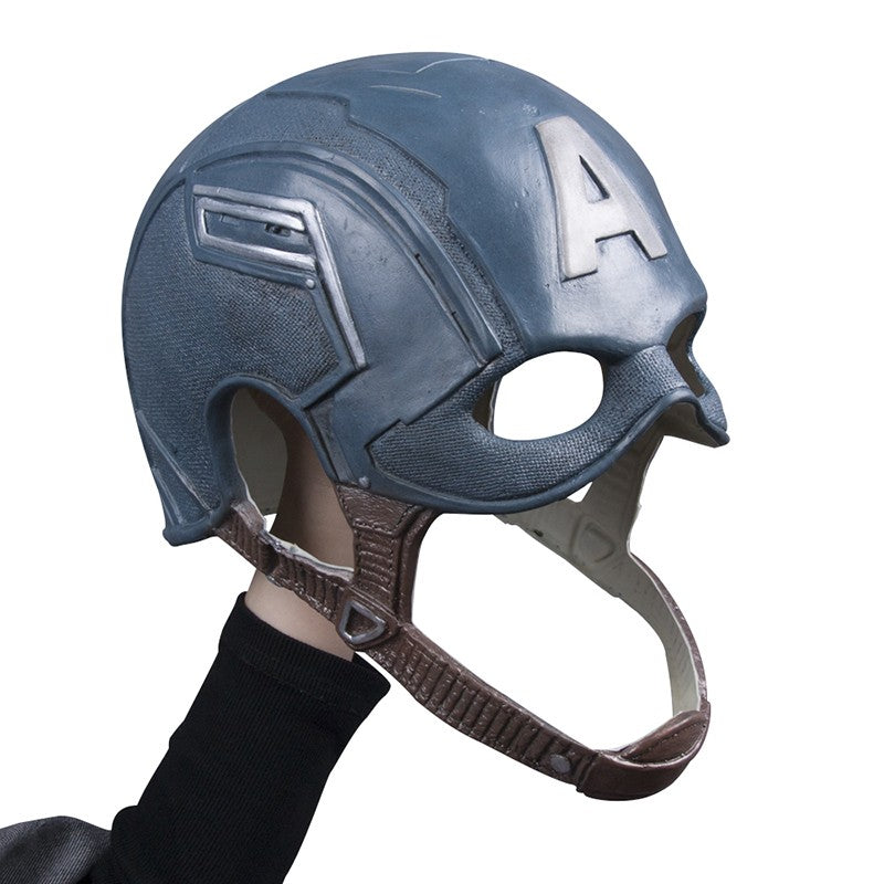 Hot Sale Latex Head Cover Cosplay American Film Captain Helmet Costumes Mask Movie Props Decorative Masks For Halloween