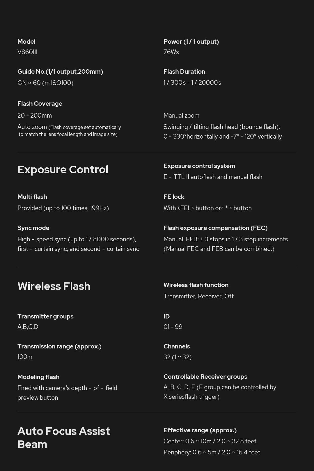 Godox V860III V860 III ON Camera Flash Light E-TTL II HSS Speedlite for Canon Sony Nikon Fujifilm Olympus Panasonic Pentax Light