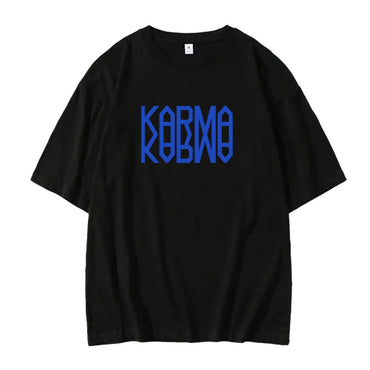 Kpop Straykids 2025 The 4th Album KARMA Kpop Fashion T Shirt Men Women Casual Cozy K-pop Short Sleeve Top