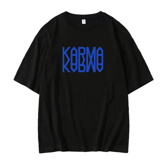 Kpop Straykids 2025 The 4th Album KARMA Kpop Fashion T Shirt Men Women Casual Cozy K-pop Short Sleeve Top
