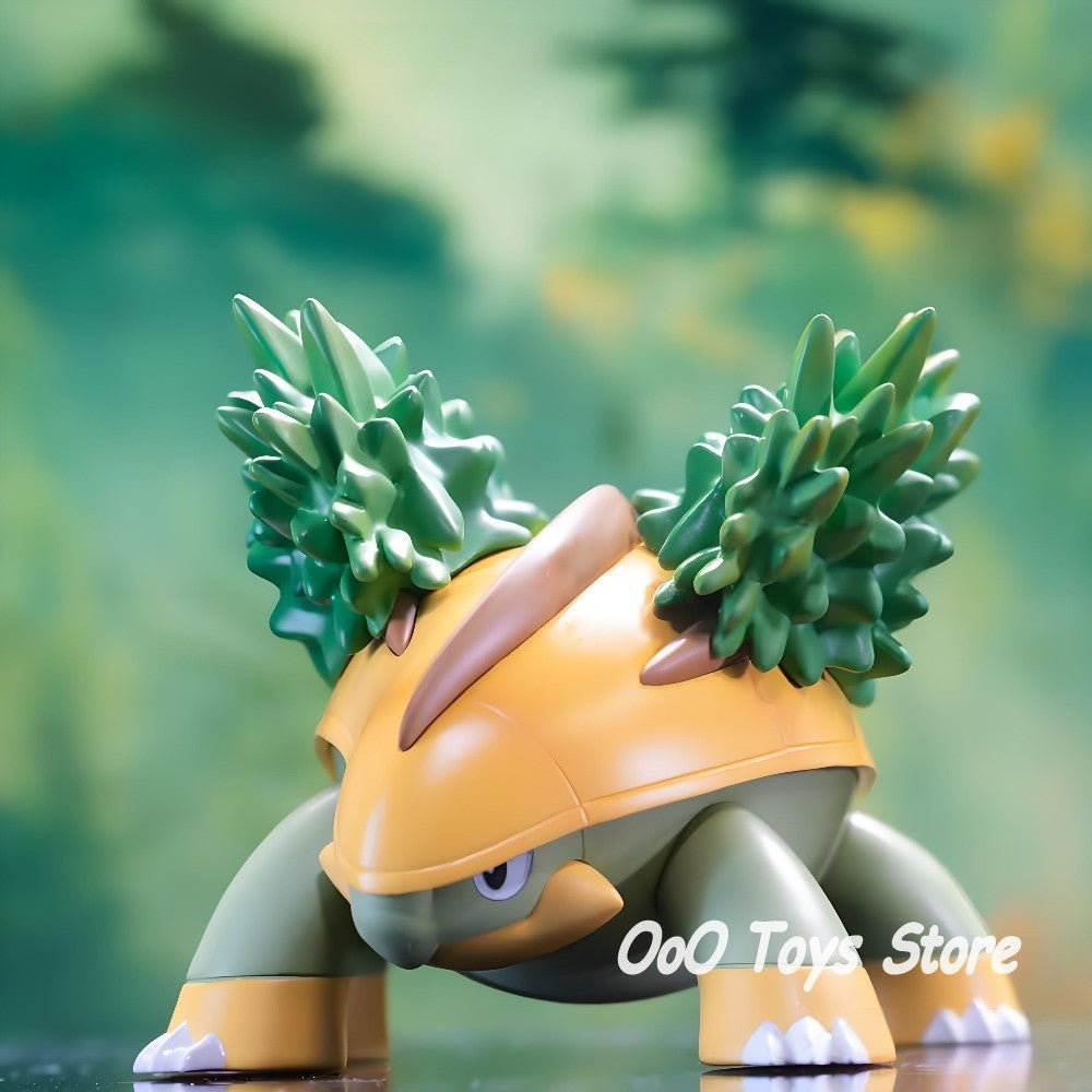 Anime Pokemon Figure Torterra Evolutionary Group Action Figures Pvc Collection Model Toys for Children Gifts 2-11cm