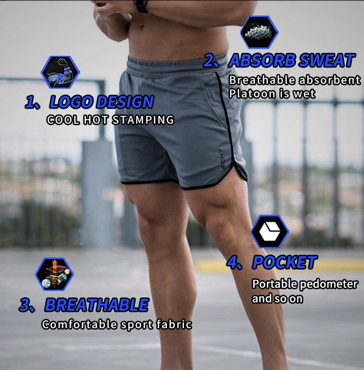 2020 Summer Running Shorts Men Sports Jogging Fitness Shorts Quick Dry Mens Gym Men Shorts Sport gyms Short Pants men