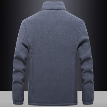 Mens Thick Fleece Jackets Men Outwear Sportswear Wool Liner Warm Jackets Coats Man Thermal Coat Men Winter Coat Plus Size L-4XL