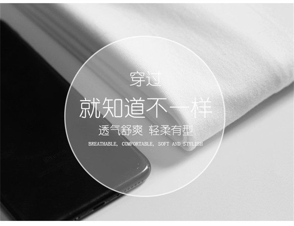 2PCS 100% Cotton Solid T Shirts Men's and Women's Short Sleeve White Tees Casual Breathable Loose Round Neck T-shirt Couple Tops