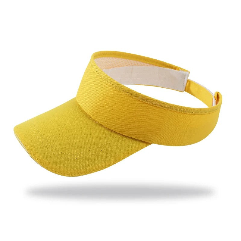 Chapéu de Sol e Proteção Solar para Homens e Mulheres Chapéu de Sol Esportivo ao Ar Livre UV Corrida Top Vazio Chapéu de Beisebol de Lazer Verão Feminino