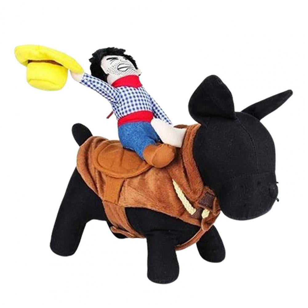 Roupas de Cachorro Fantasia de Cowboy Engraçada para Cães, Traje de Algodão para Cães Pequenos, Médios e Grandes, Suprimentos para Animais de Estimação, Presente e Decoração para Cães