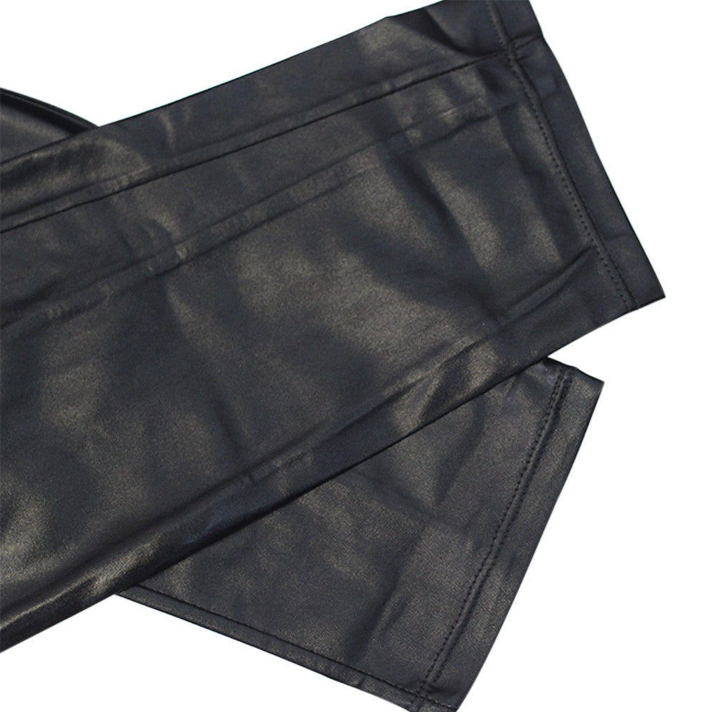 Men Pants Gothic Leggings Men's Trousers Pants Stage Performance Sexy Lingerie Men Wetlook Faux Leather PVC Gay Club Dance Wear