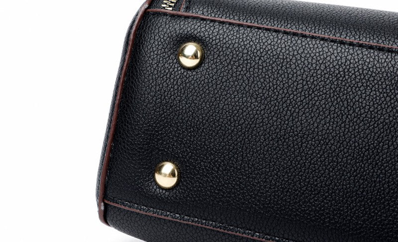 Small Bucket Shoulder Bags For Women Luxury Designer PU Leather Messenger Crossbody Bags Ladies Casual Solid Color Purse Handbag