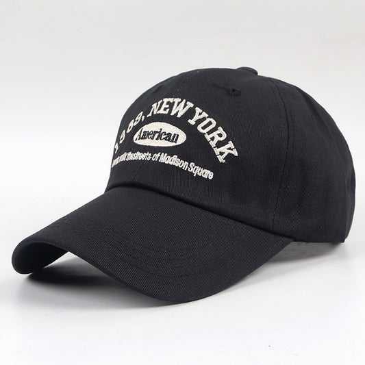 Novo Verão 2024 Boné Feminino Preto e Branco com Estampa de Letras Snapback Hip Hop Bonés de Beisebol Chapéu de Papai Feminino Ossos Masculinos Gorras Homem