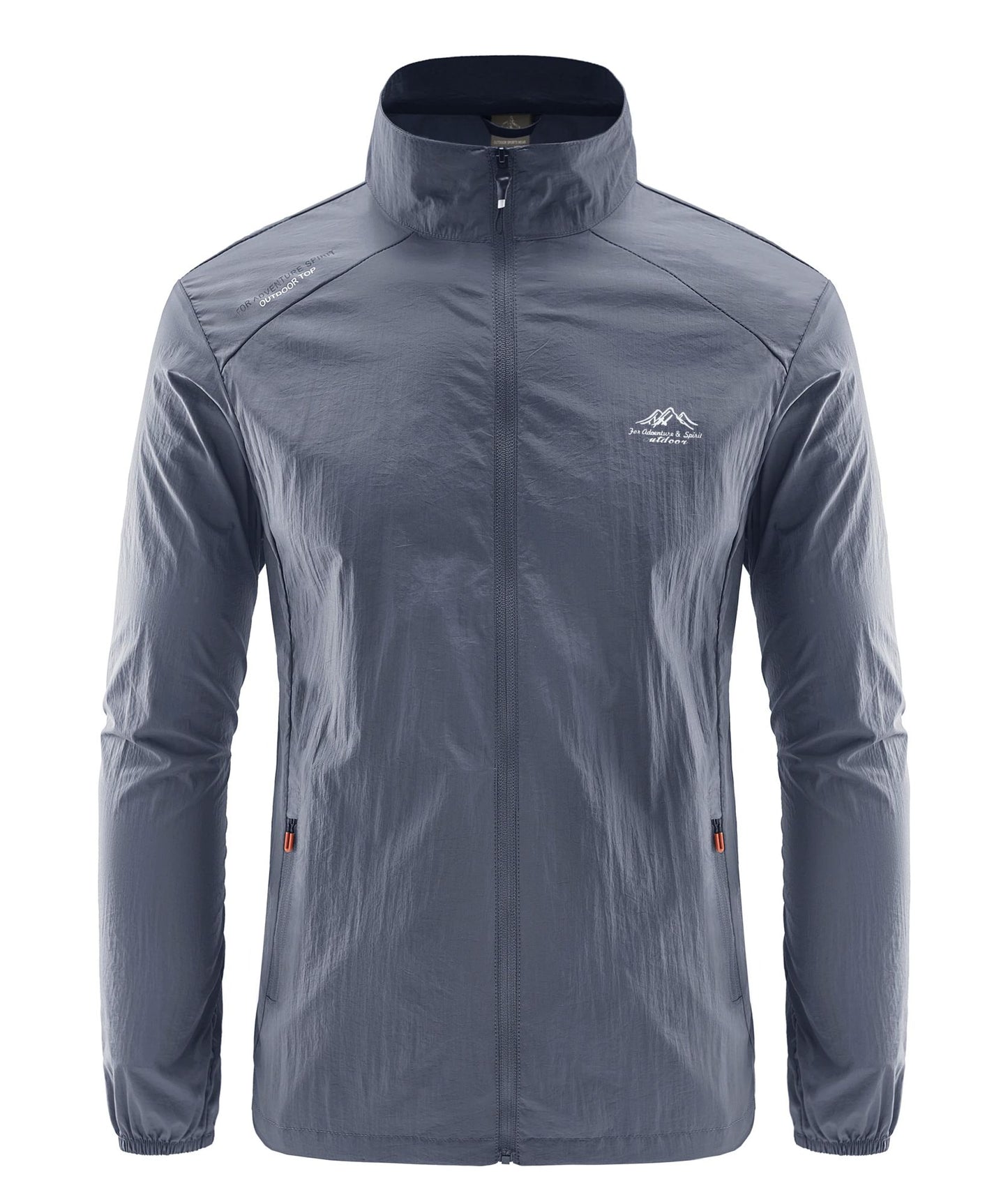 Summer Men's Sun Protection Casual Breathable Sports Windproof Water Resistant Ultrathin Jacket Outdoor Fishing Skin Clothing