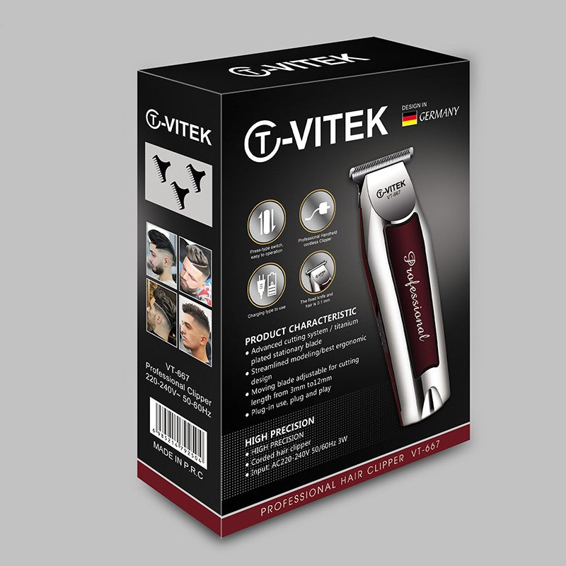 Rechargeable cordless hair trimmer for men grooming professional electric hair clipper beard hair cutting machine edge outline