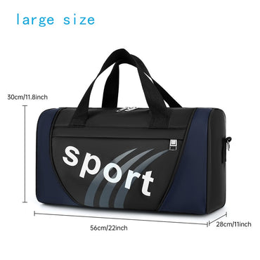 Travel luggage bag, suitable for gym, weekend vacation and storage, sports accessory bag, crossbody bag