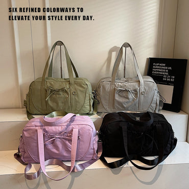 New Travel Bag Large Capacity Shoulder Portable Luggage Bag Travel Storage Bag Boarding Bag Sports Fitness Bag for Women