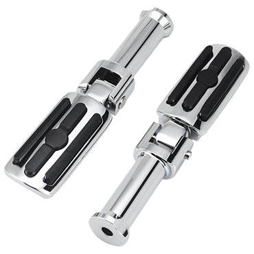 Motorcycle Rear Foot Peg Mounts Clevis Passenger Footpeg Support Kit Fit For Harley Davidson Softail 2018-2025 Gloss Black