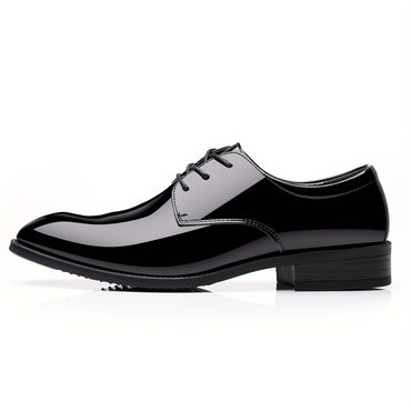 Men's Business Shoes Casual Pointed Toe Slip-On Shoes Tuxedo Fashion Wedding Party Men's Shoes