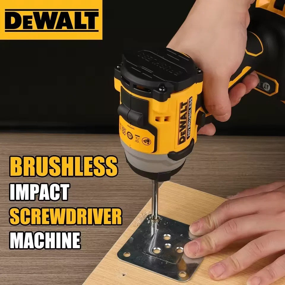 Furadeira de Motor Brushless DEWALT DCD805, Furadeira/Parafusadeira Sem Fio a Bateria de Lítio 20V Max, Mais Potente Que Uma Furadeira Elétrica Comum?