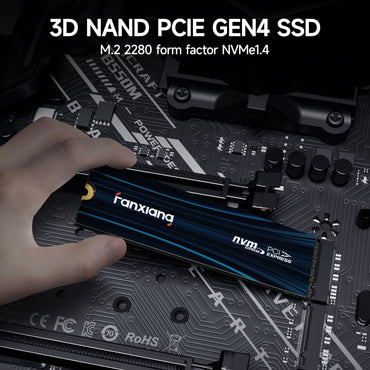 Fanxiang S880E M.2 SSD 7300MB/s 1TB/2TB/4TB M.2 NVMe SSD Drive PCIe 4.0x4 Hard Disk Internal Solid State Drive For PS5 Laptop PC