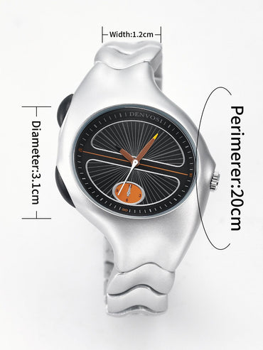 Alien Twist Original Watch Distorted Y2K Watch Men quartz watch Fashion Trendy Retro Watch Sports Niche Personality Design