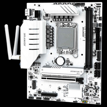 JGINYUE B760M-K WIFI motherboard M-ATX LGA1700 DDR4 supports 12/13/14th cpus For 12400F/12600KF/14600KF GAMING Video officelogy