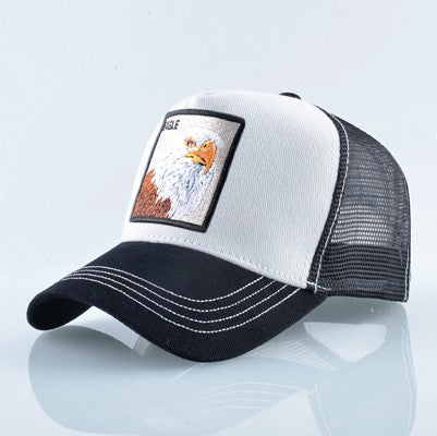 Bonés de Beisebol Bordados Masculinos 2019 Águia Snapback Chapéus para Mulheres Moda EUA Hip Hop Ossos Boné de Caminhoneiro de Malha Respirável Streetwear