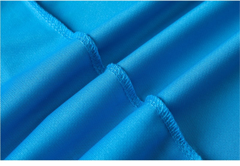 Quick-drying T-shirt Custom Logo Breathable Sports Top Embroidery Personalized Logo Team Activity T-shirt Print Pattern 2025