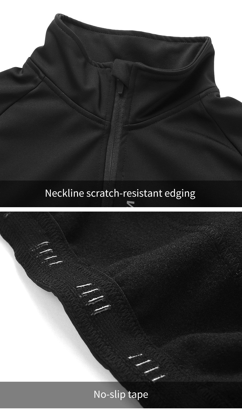 WOSAWE Winter Men's Cycling Jacket Waterproof Windproof Thermal Fleece Bike Jersey MTB Road Cycling Snowboarding Ski Jacket Coat