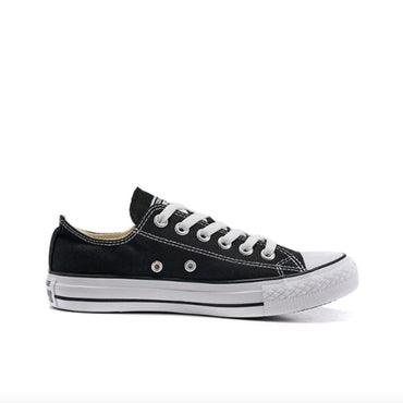 Converse All Star Men's and Women's Skateboarding Shoes, Anti-slip, Classic, Low Cut, Durable Sneakers, Black