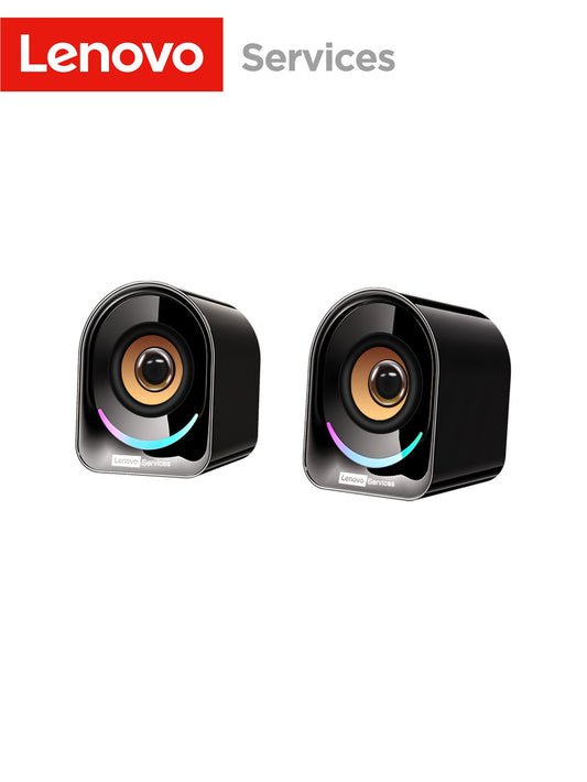 Lenovo Desktop Speakers Portable Small Speakers Computer Speakers Desktop Laptop Home Wired Mini Speakers Small Desktop Multimedia Laptop Speakers