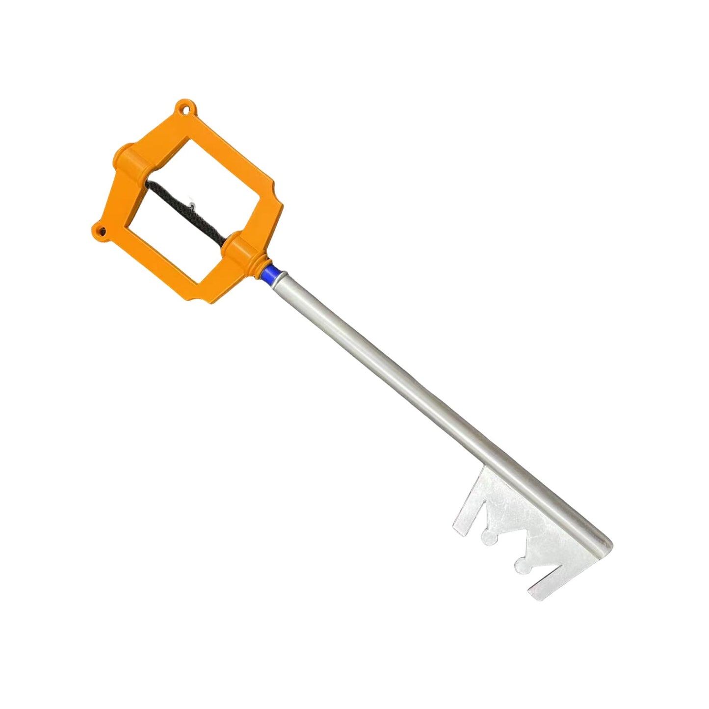 34inch PU Kingdom Hearts Katana Sora Yellow Key Sword Anime Cosplay Knife Real Size Japanese Katana Original Samurai Sabre Toy