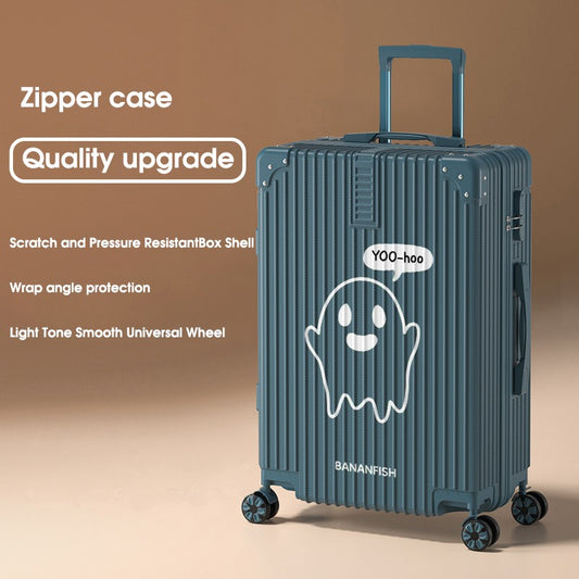 2025 New Suitcase ABS Durable Large Capacity Suitcase 20/22/24/26/28-inch Men's Carry-on Roller Suitcase Travel Check-in Case